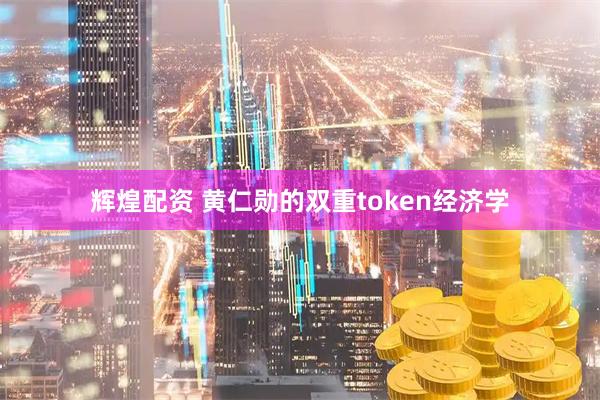 辉煌配资 黄仁勋的双重token经济学